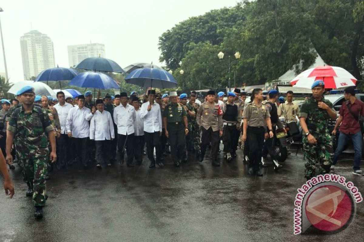 Tenda Presiden di Monas dijaga "super ketat"