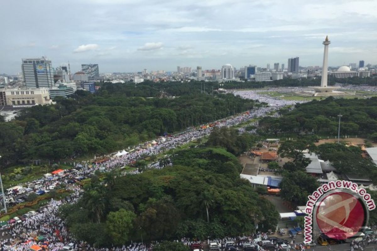 Foto-foto jelang Doa Bersama 212