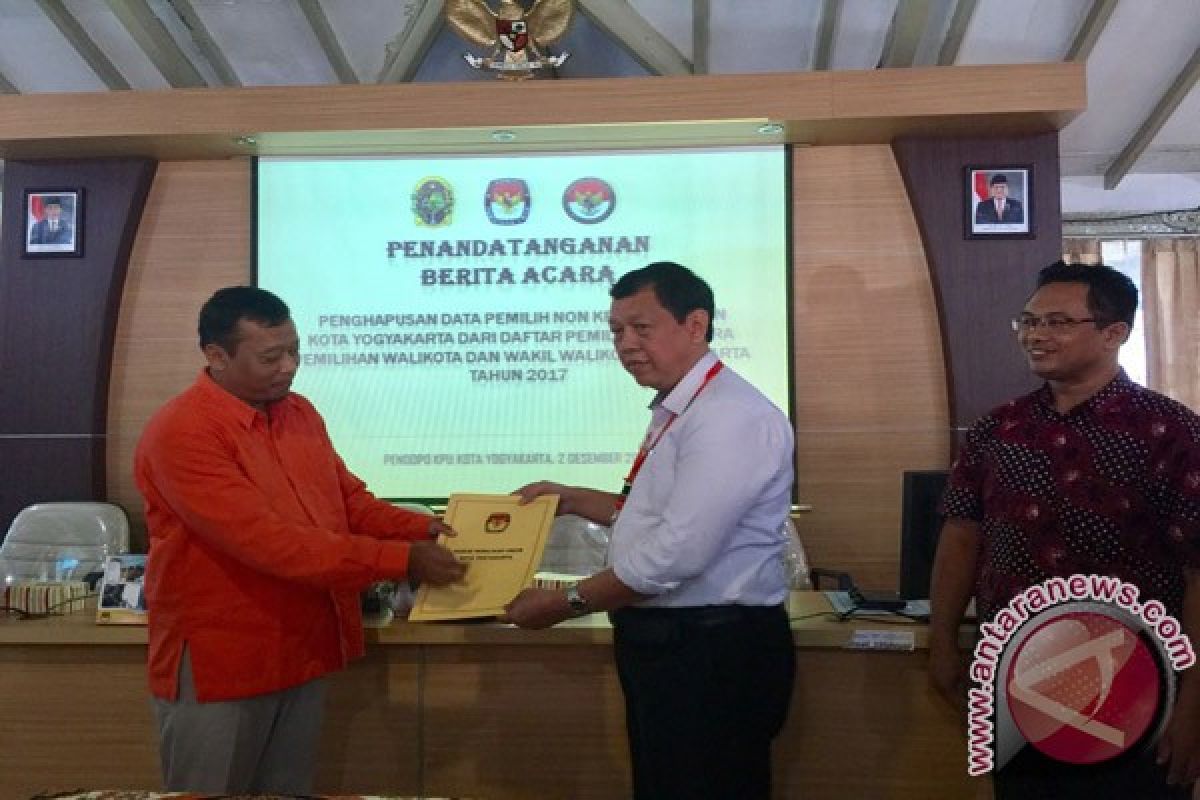 Pilkada 2017 - KPU Yogyakarta coret 724 data pemilih