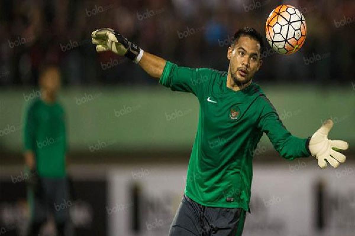 Andritany Berpeluang Kawal Gawang Timnas Indonesia