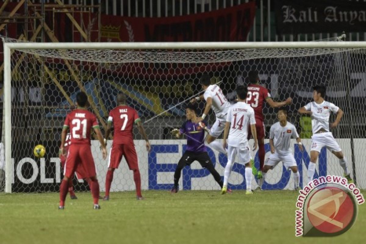 Indonesia taklukkan Vietnam 2-1