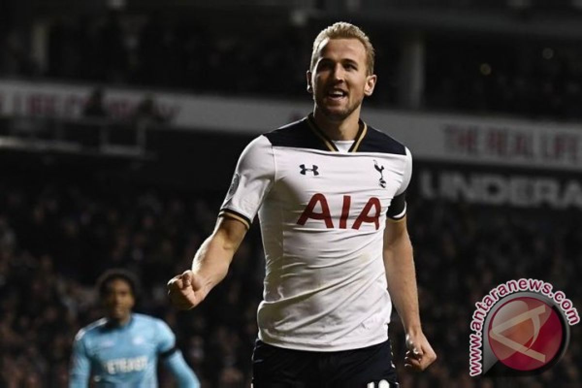 Tottenham Hotspur imbangi Liverpool berkat gol  Harry Kane