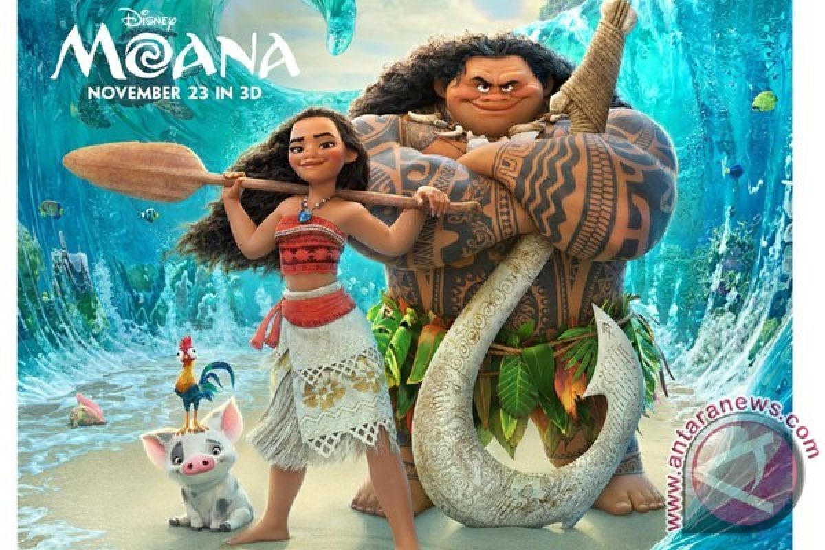 2 Pekan Film "Moana" Di Puncak Box Office Amerika