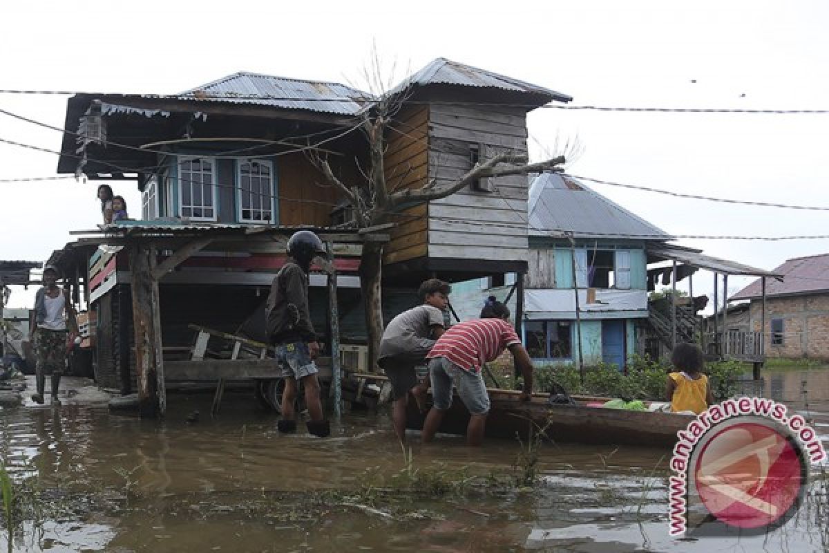 Banjir di Mesuji Lampung