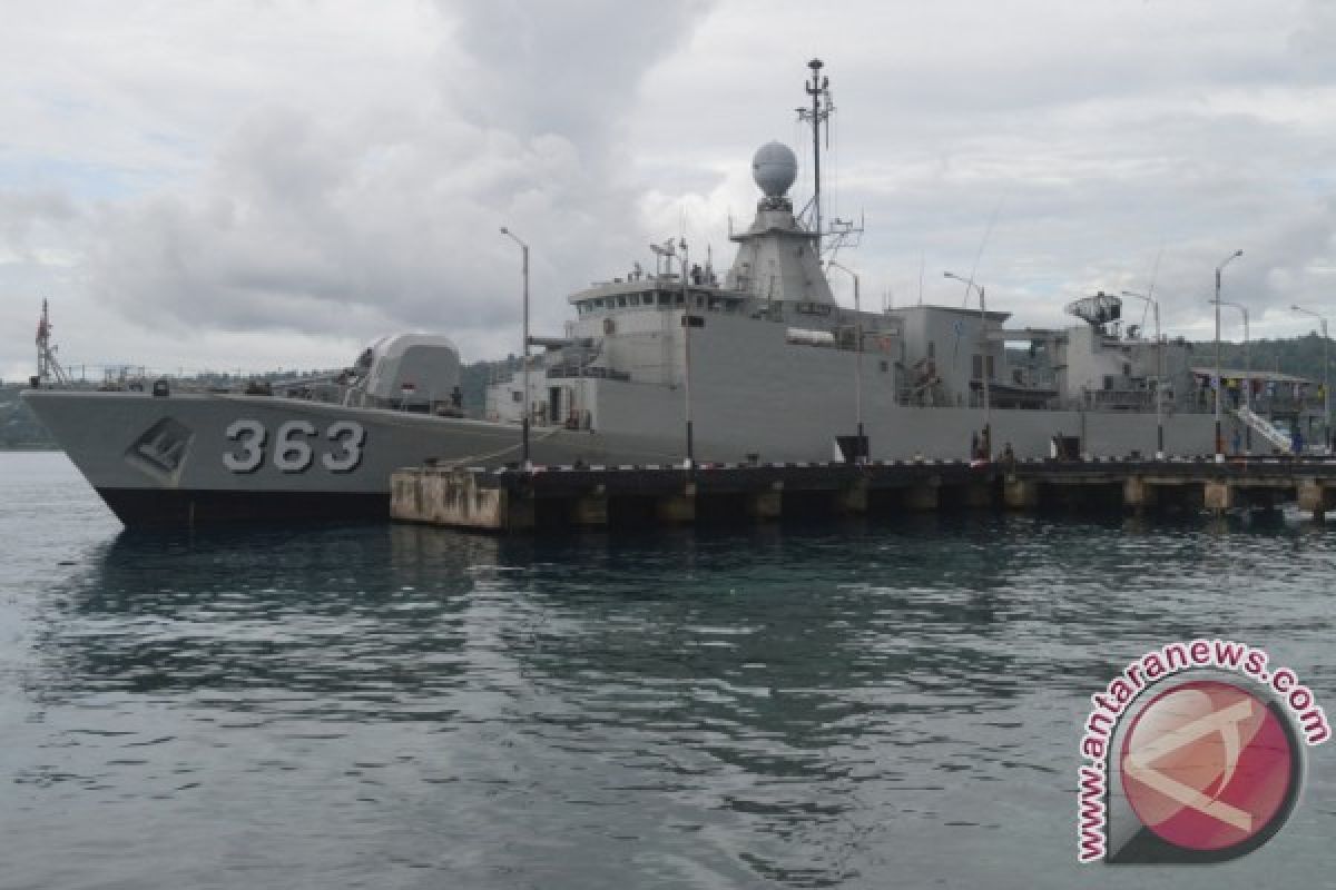 KRI Digilir Awasi Laut Timur Indonesia