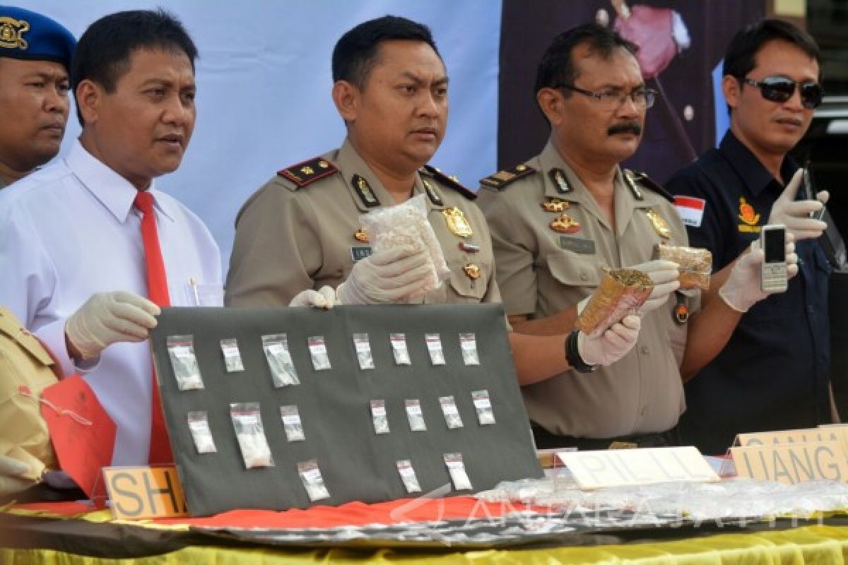 Polresta Sidoarjo Ungkap 67 Kasus Narkoba