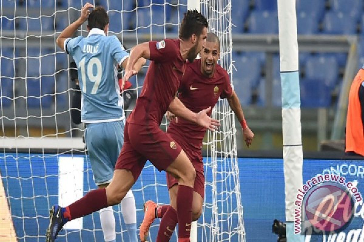 Roma Kalahkan Lazio 2-0