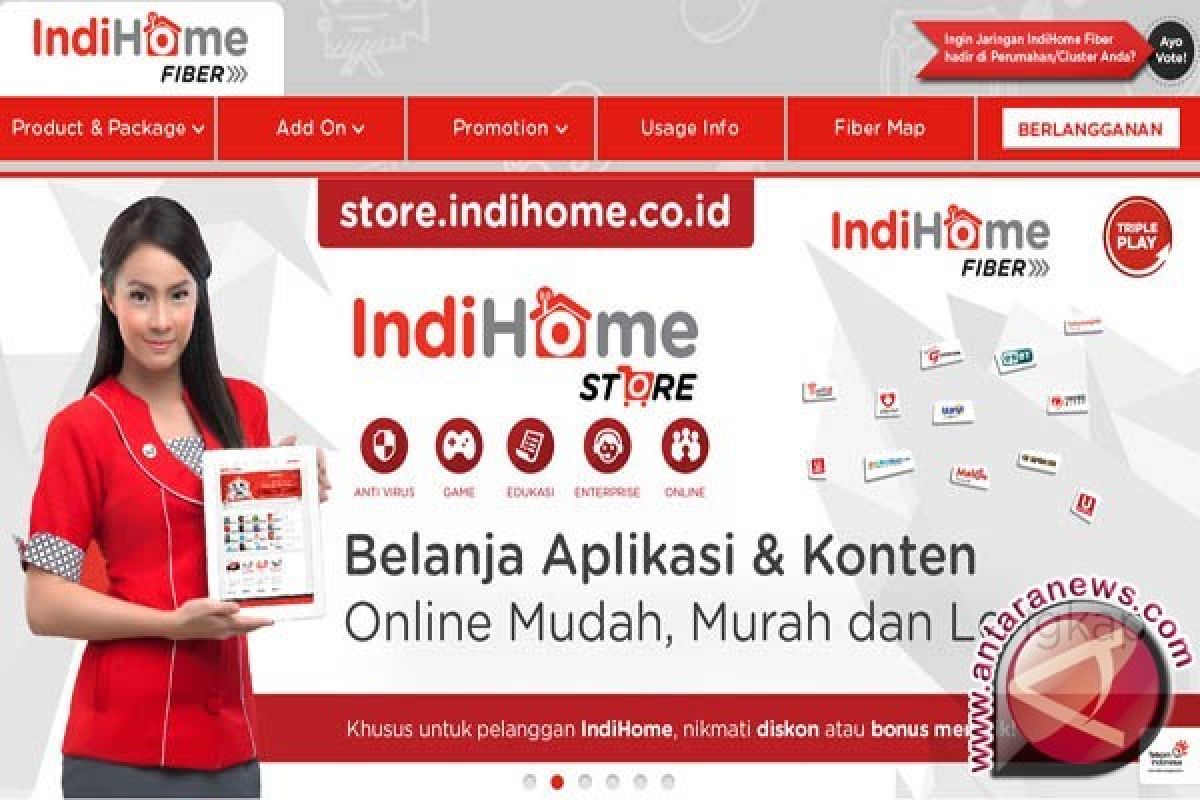 Telkom targetkan 2017 Indihome masuk kota Tembagapura 