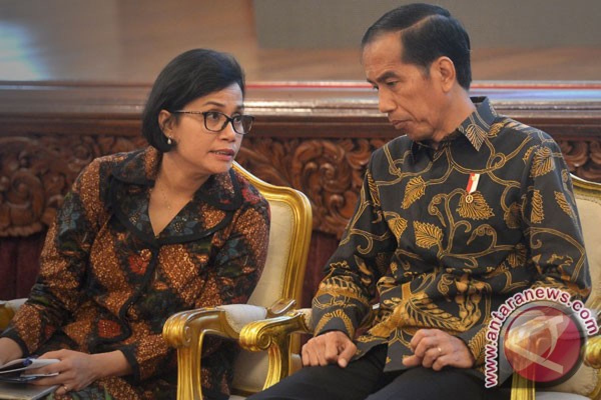 President Jokowi hands over development budget allocation lists