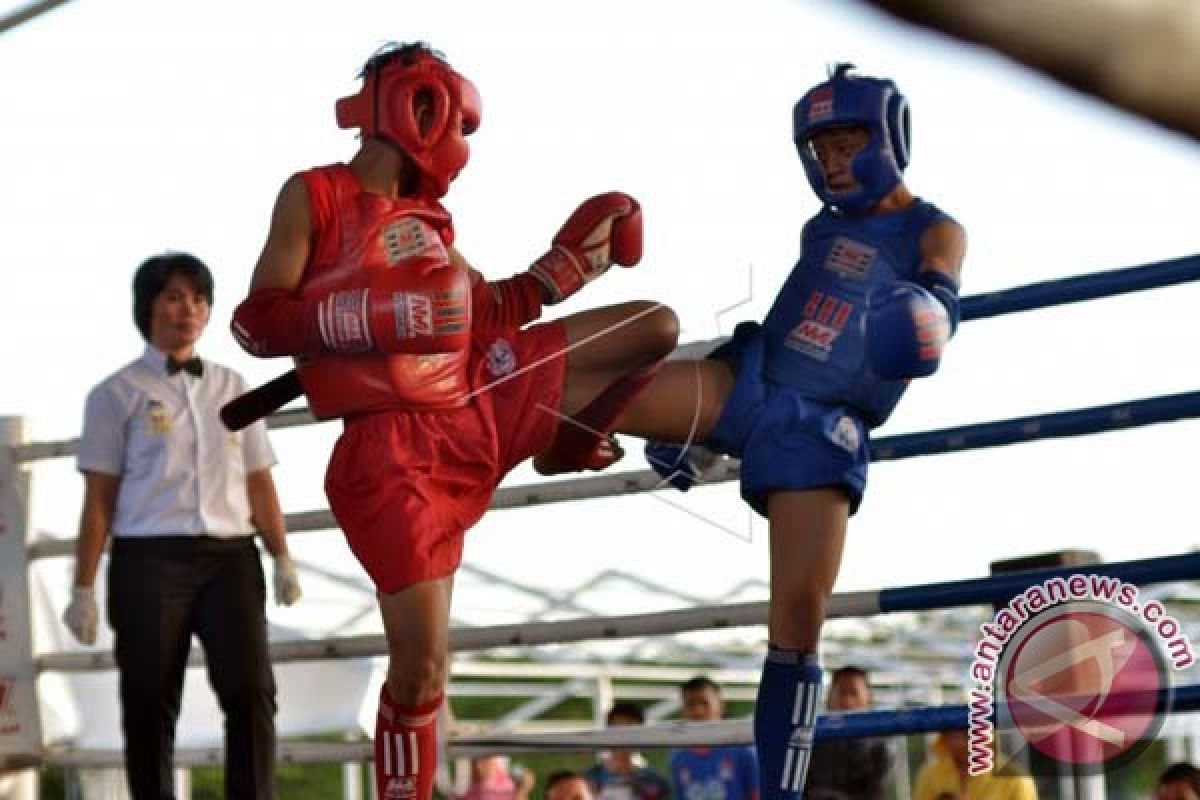 Maluku juara umum Kejurnas Muaythai Piala Wapres 