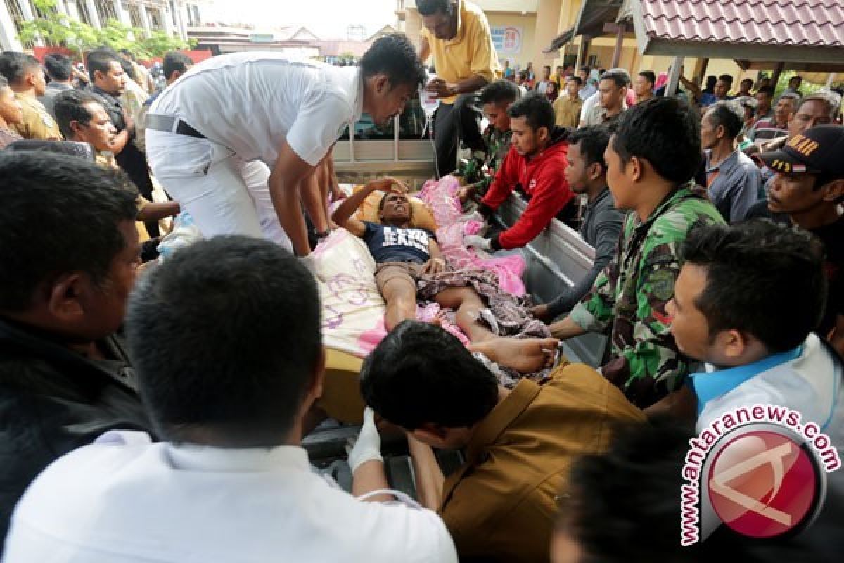 Korban meninggal gempa sempat hubungi keluarga 