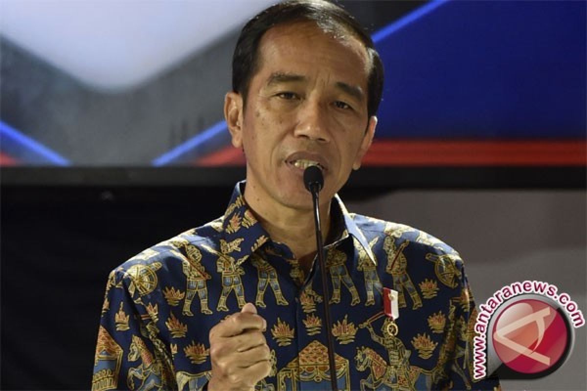 Presiden Jokowi serahkan DIPA 2017