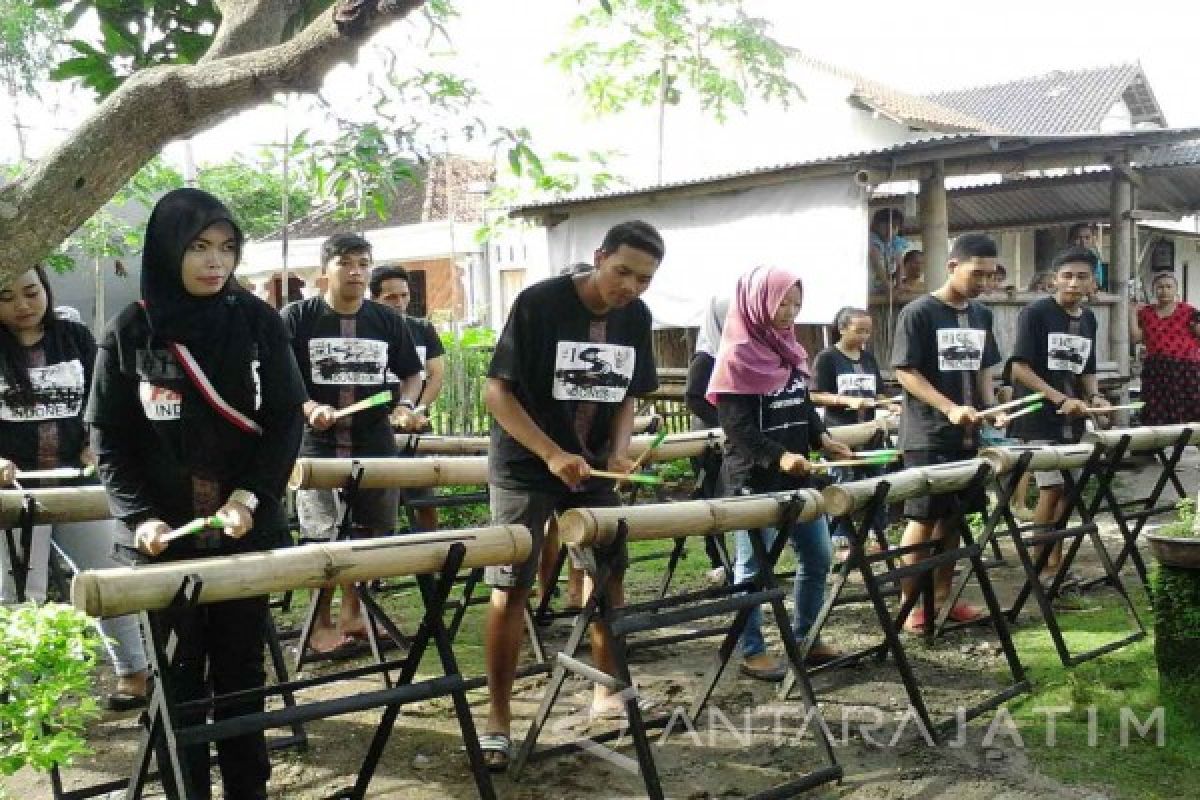 Komunitas Warga Tulungagung Lestarikan Tradisi Rampak Kenthongan