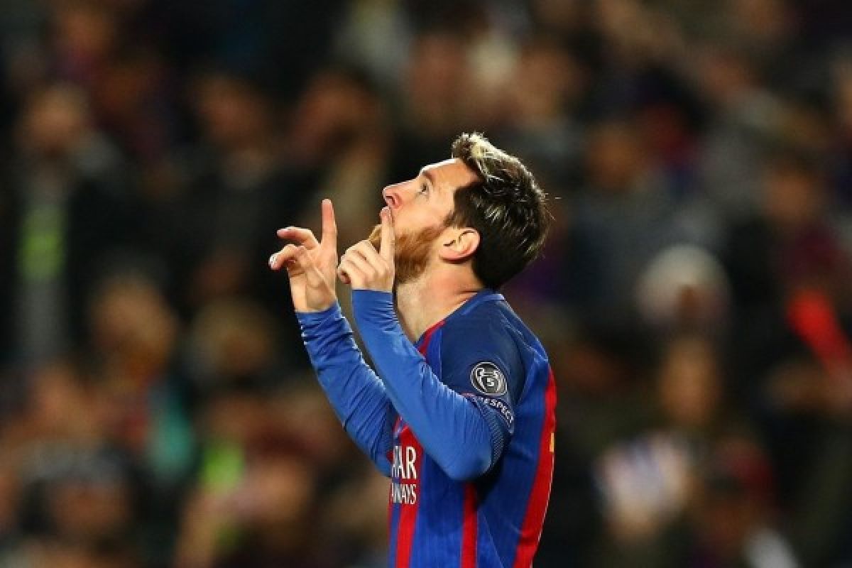 Barcelona taklukkan Sociedad 3-2, Messi sumbang dua gol