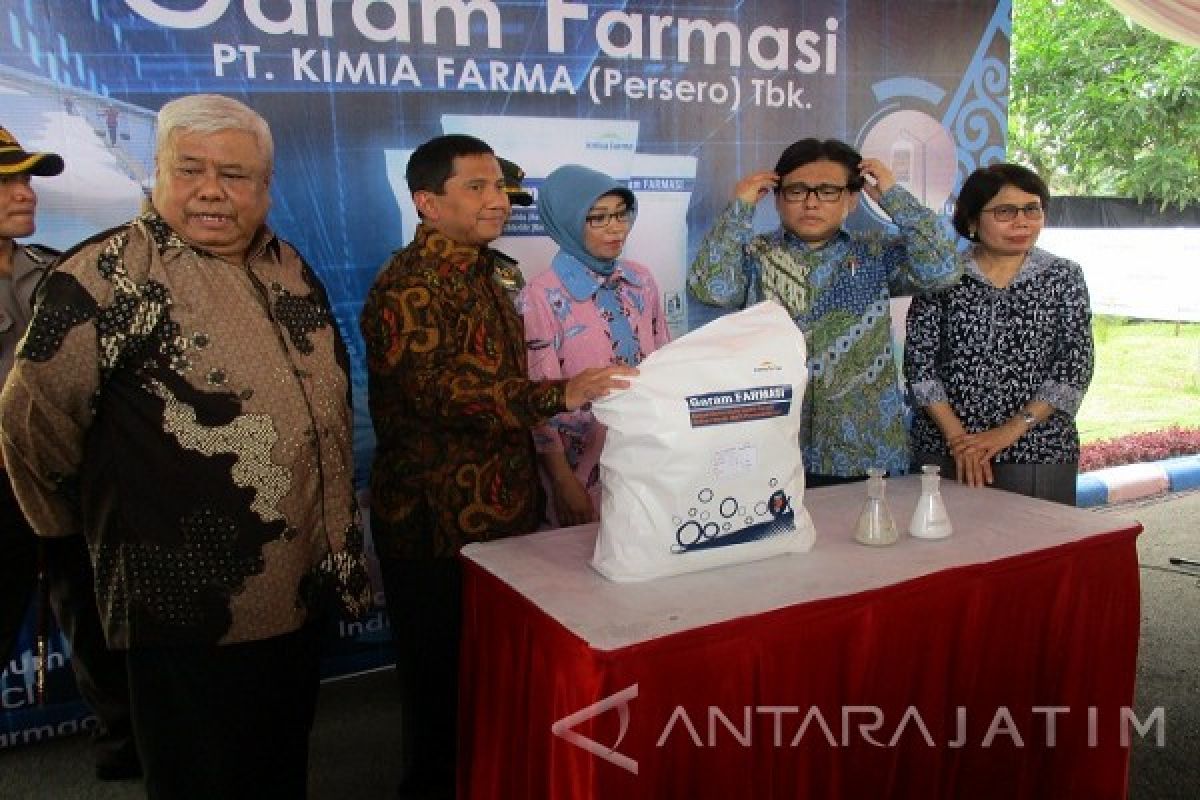  Kimia Farma Bangun Pabrik Garam Farmasi II Rp76 Miliar  