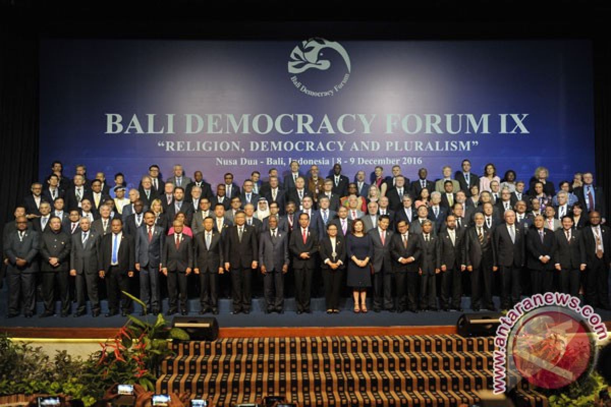 Bali Democracy Forum calls for synergy of religions, tolerance and democracy