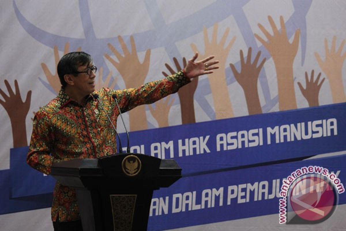 Kabupaten/kota peduli HAM meningkat selama pemerintahan Jokowi