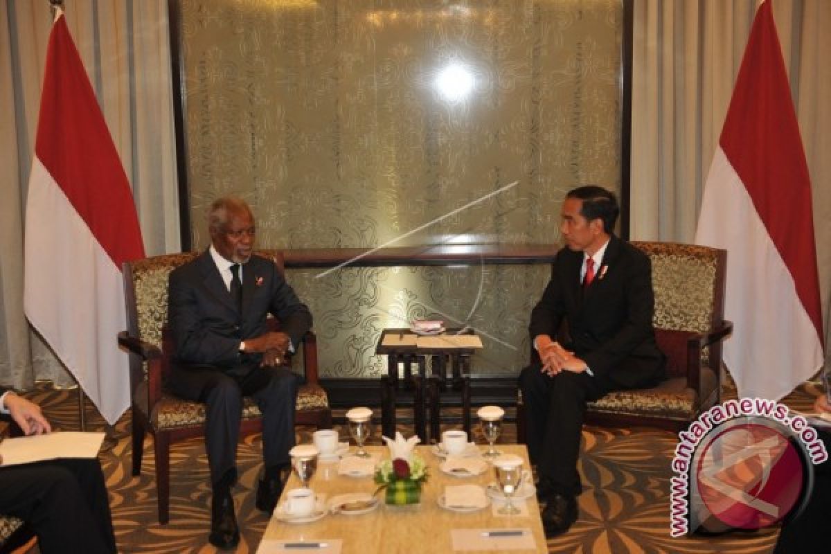 Kofi Annan Hargai Niat Indonesia Bantu Rohingya