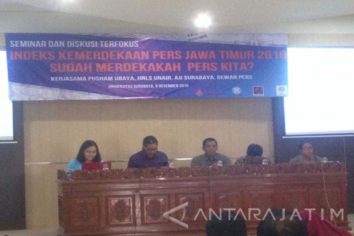 Dewan Pers: Indeks Kemerdekaan Pers di Jawa Timur Cukup Baik