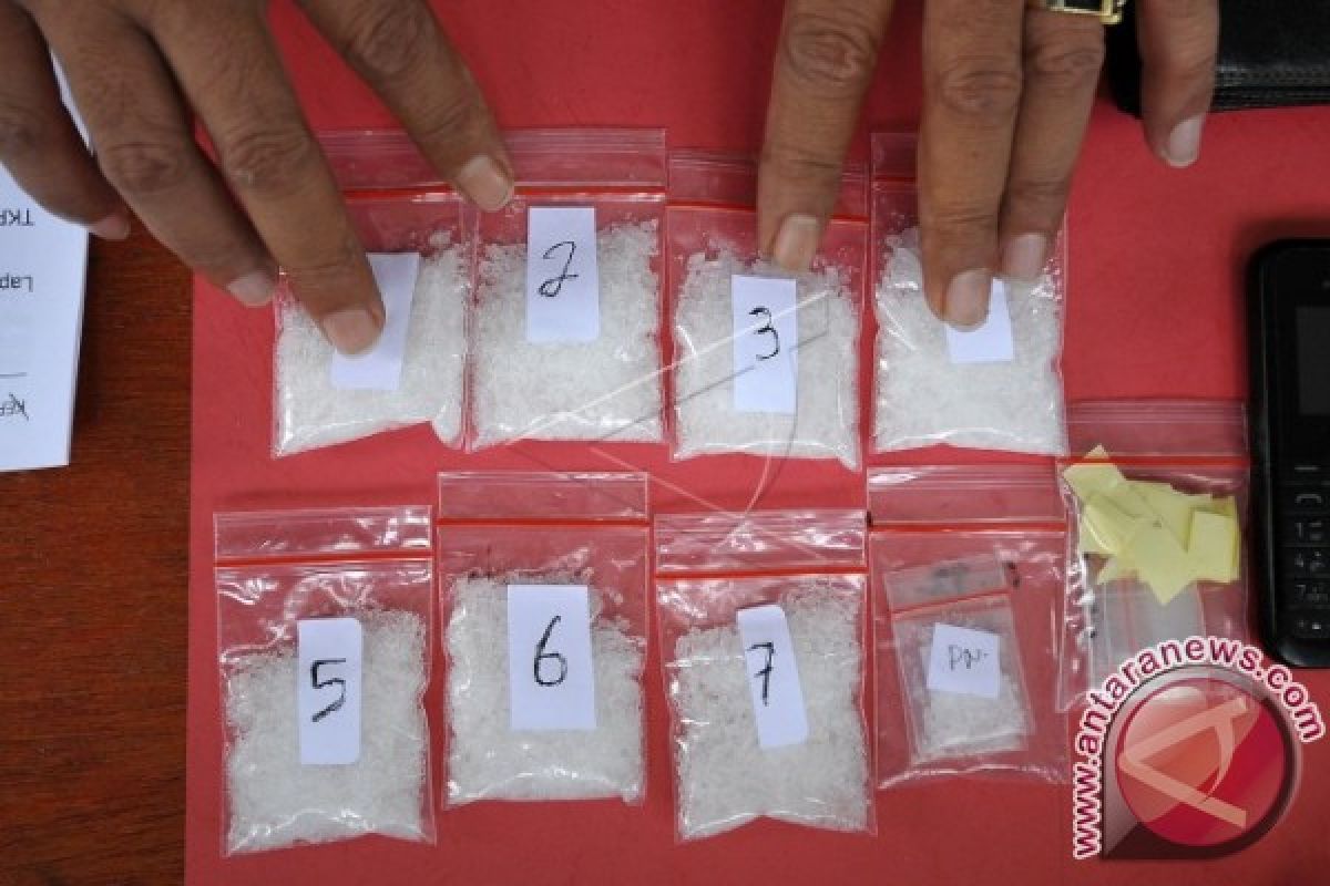 10 Kilogram Sabu-Sabu Diamankan di  Depan Polsek Siak Kecil