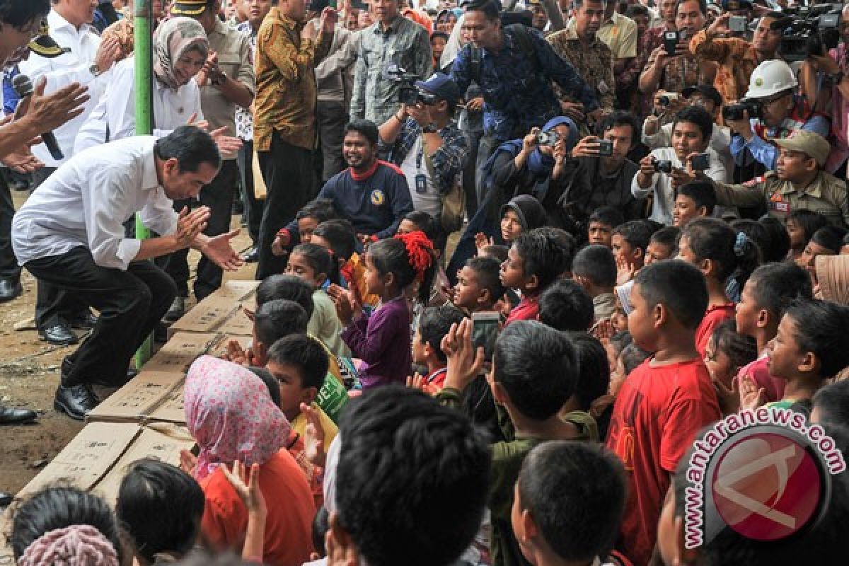 Presiden: bantuan pembangunan kembali rumah Rp40 juta