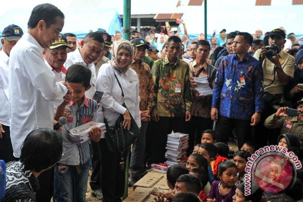 Presiden tak ingin proses pendidikan pasca-gempa terganggu