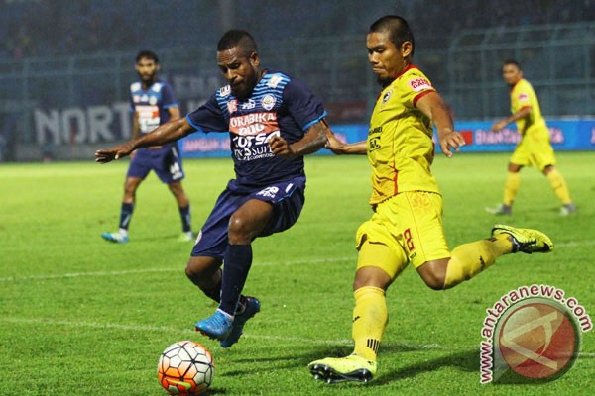 Arema gagal raih kemenangan di kandang