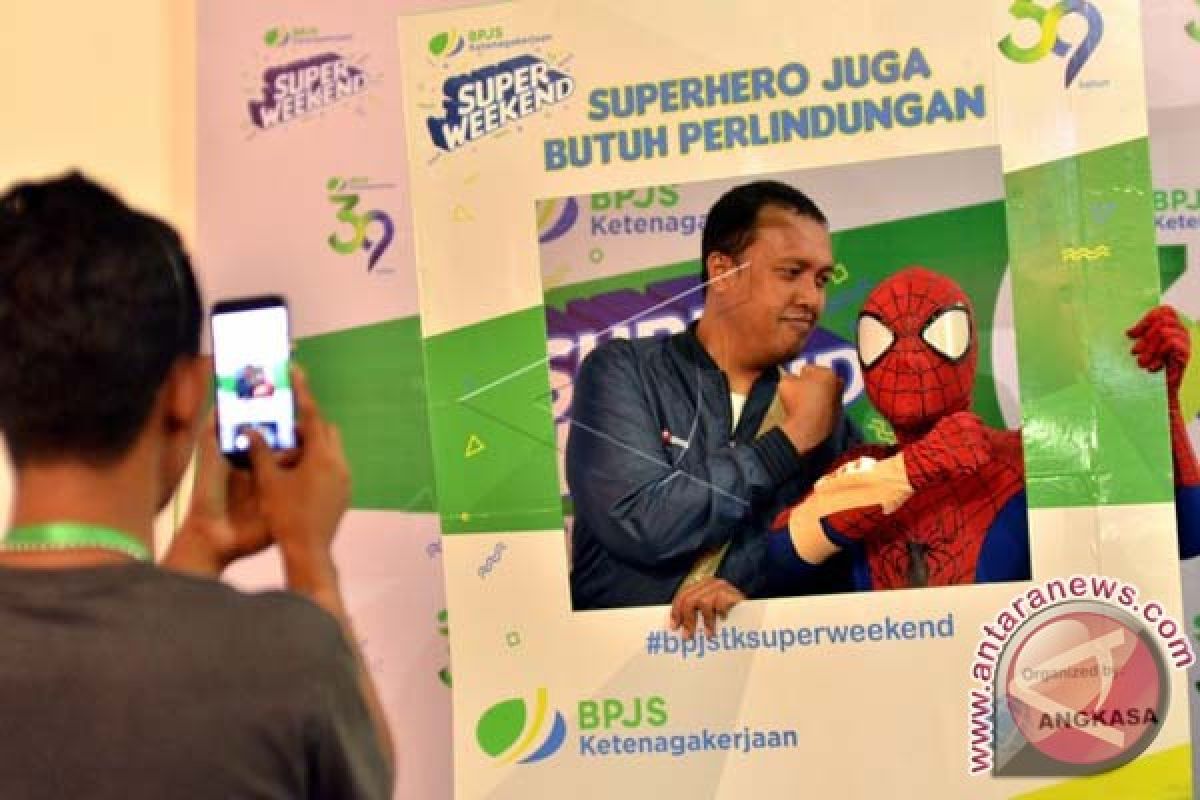 "Superweekend" BPJS Ketenagakerjaan jaring kepesertaan 