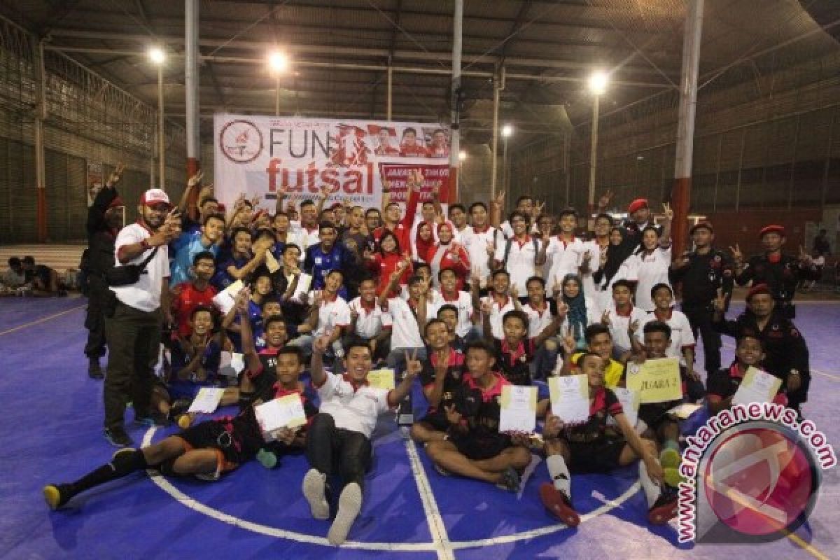 Pelajar SMA di Jaktim apresiasi futsal TMP