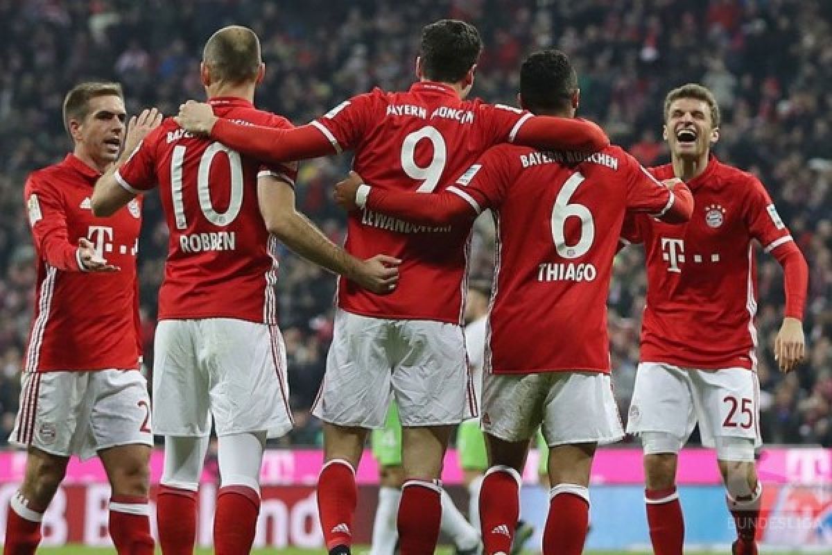 Klasemen Liga Jerman, Bayern Muenchen perlu bekerja keras
