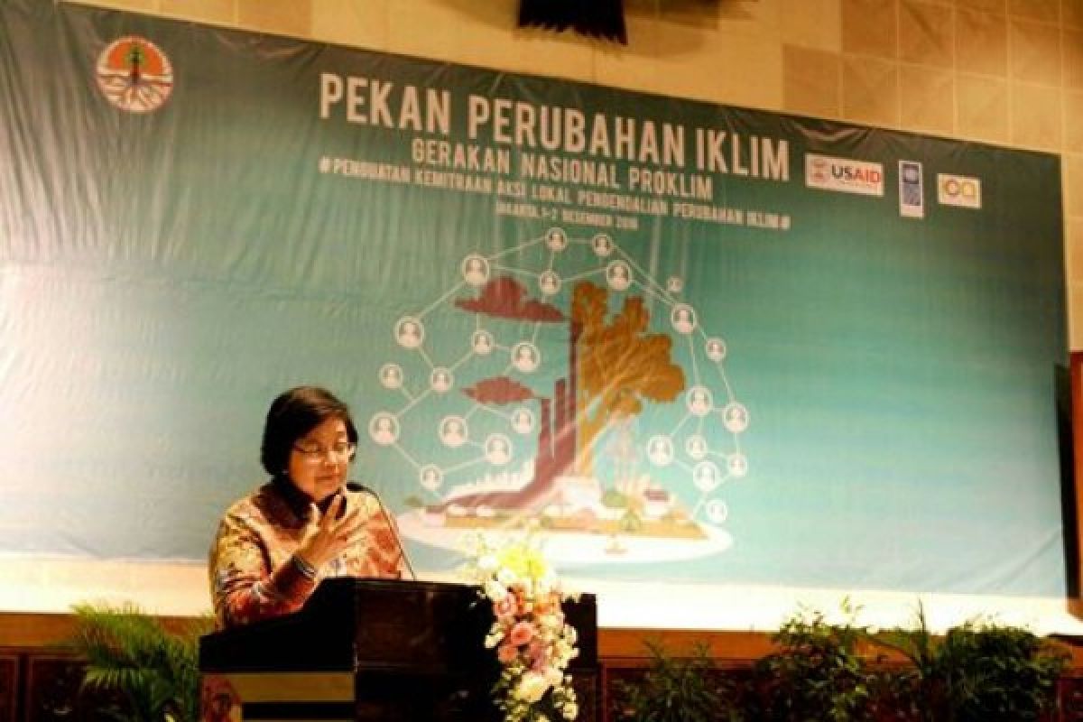 Pemerintah Indonesia berkomitmen terus tanggulangi perubahan iklim