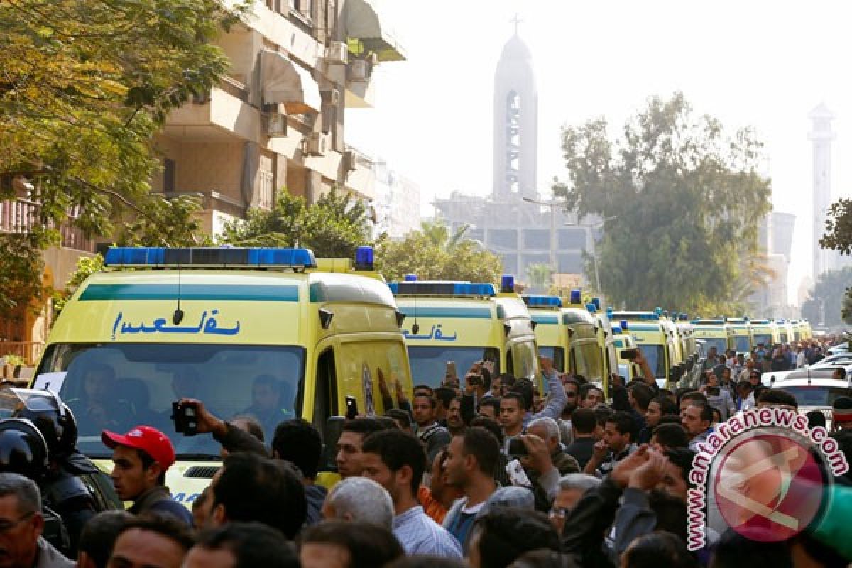 Pelaku bom bunuh diri di gereja Tanta Mesir teridentifikasi