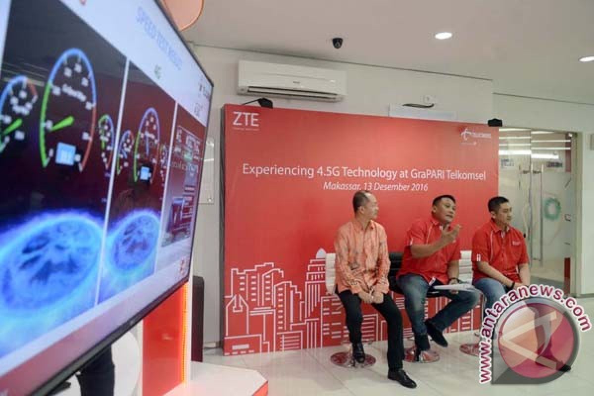 Jaringan 4G Telkomsel di Sulawesi 100 persen 