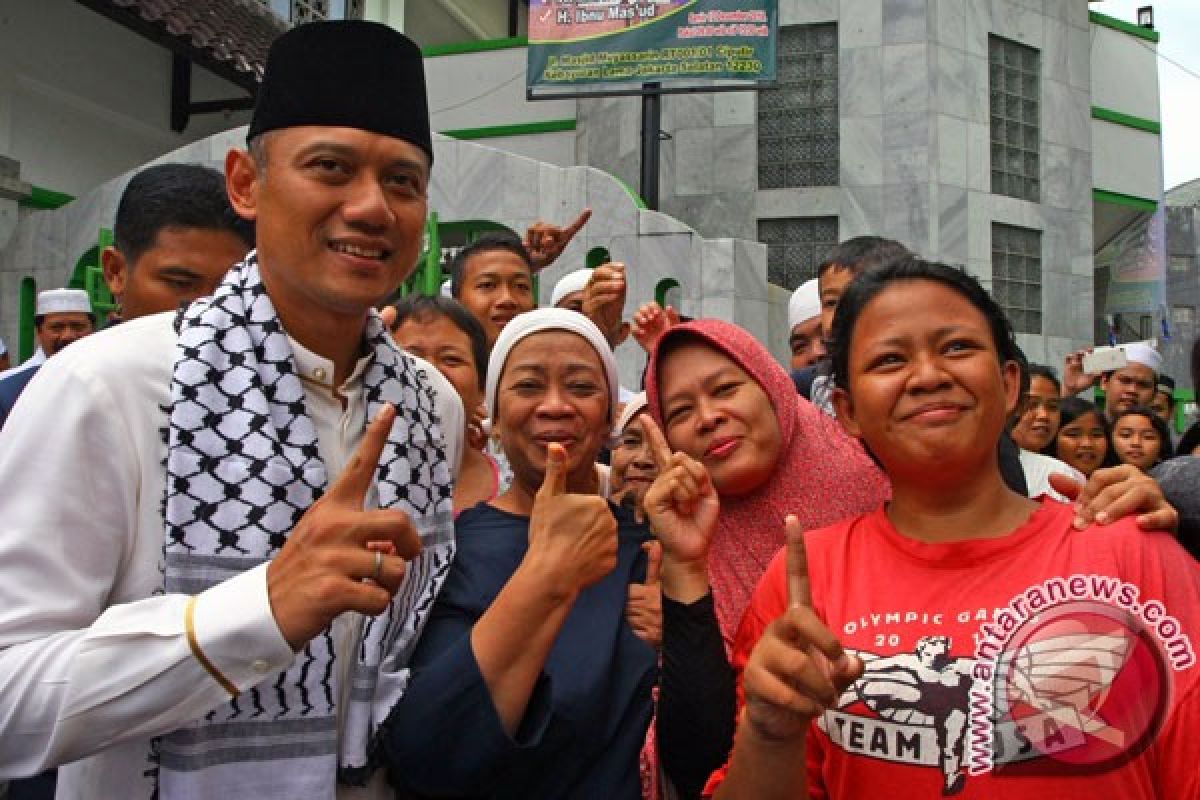 Agus tak akan ajak SBY turun kampanye