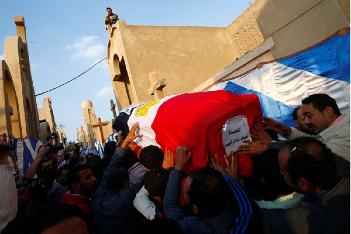 Mesir tangkap tersangka pelaku pengeboman gereja di Kairo