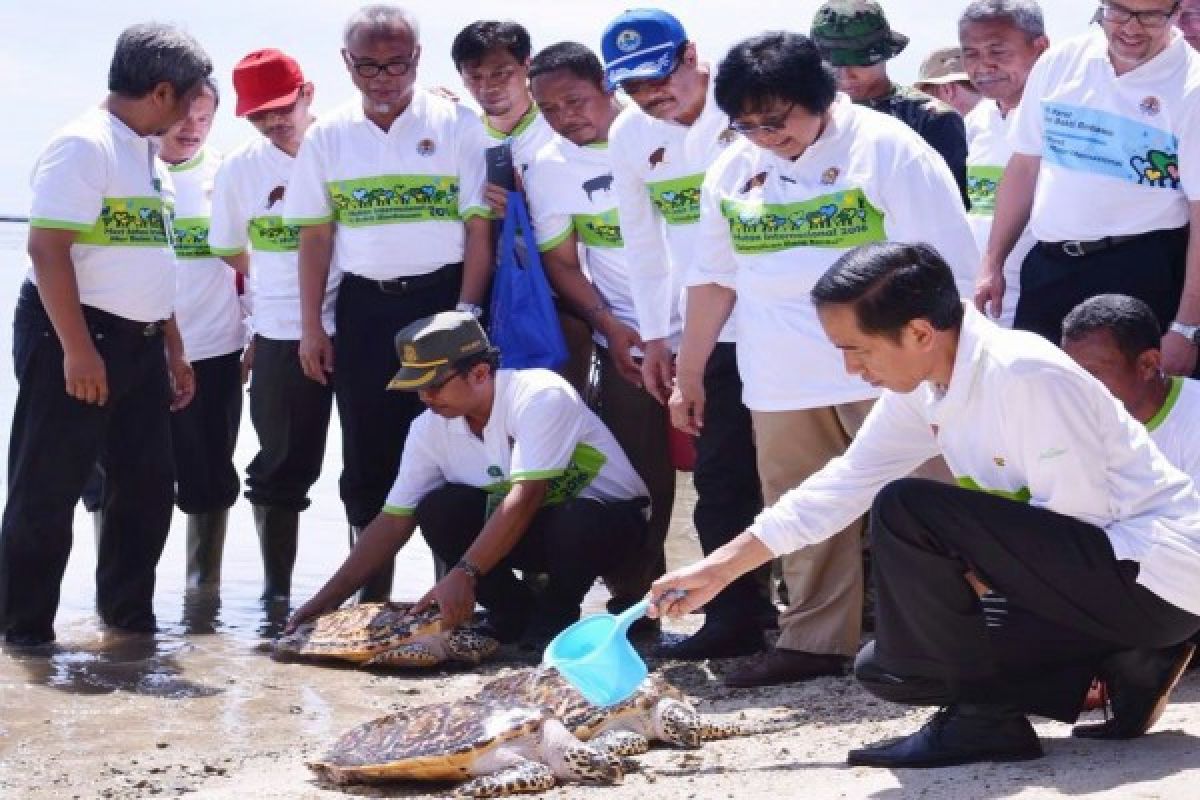 KLHK : menjaga ekosistem, menegakkan kedaulatan