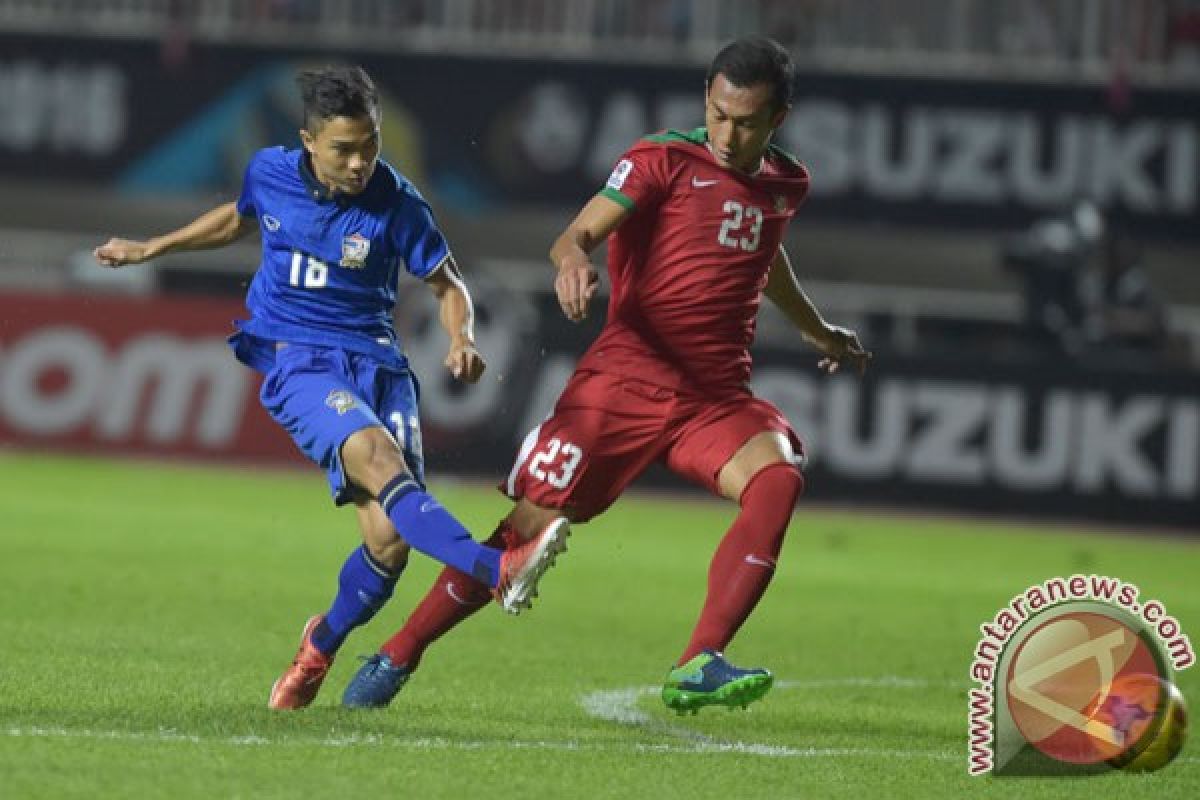 Teerasil Dangda bawa Thailand ungguli Indonesia 1-0