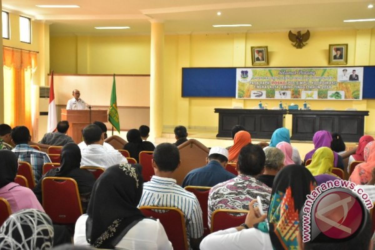 Pj.Walikota Buka Rapat Posko 