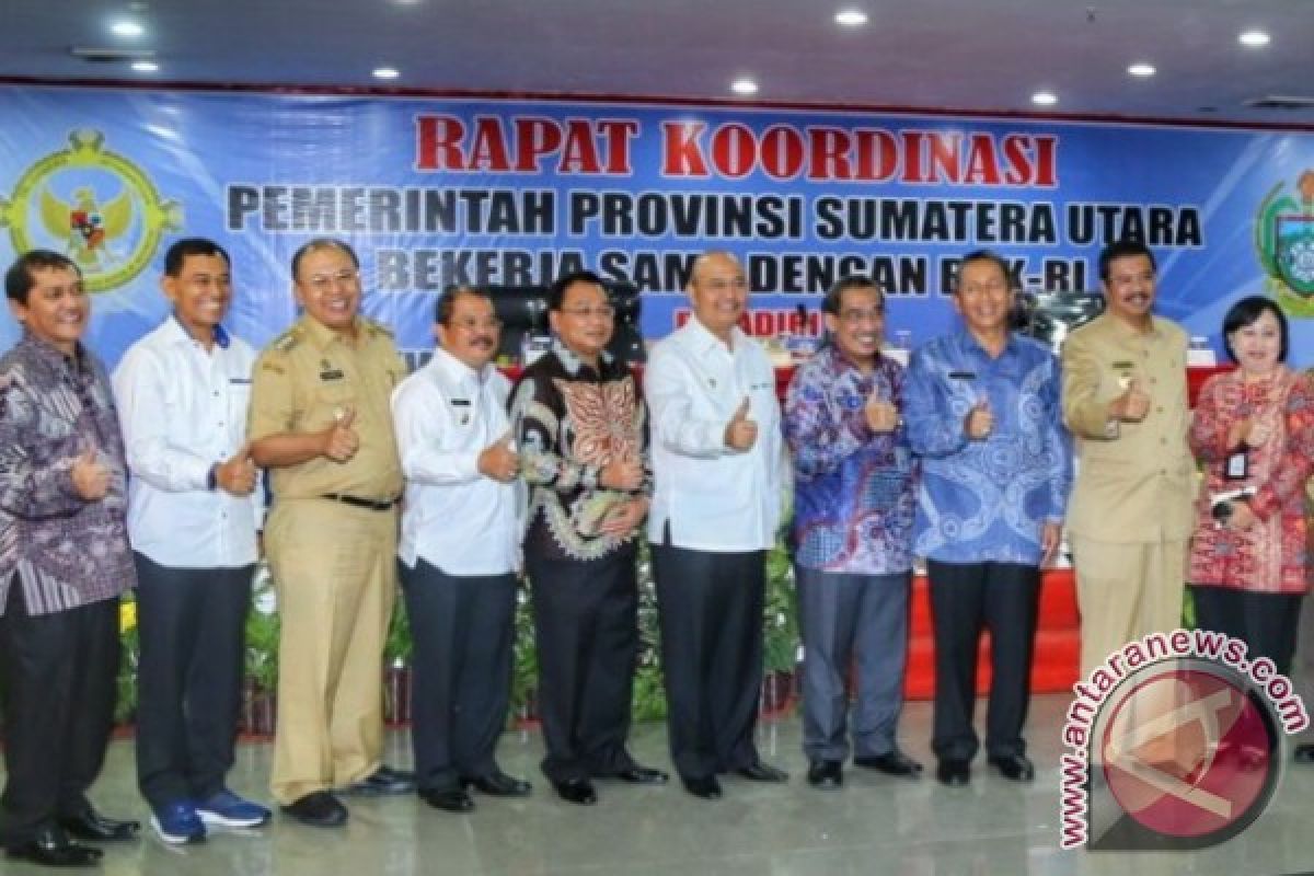 Bupati Simalungun Hadiri Rakor di Pemprov Sumut 