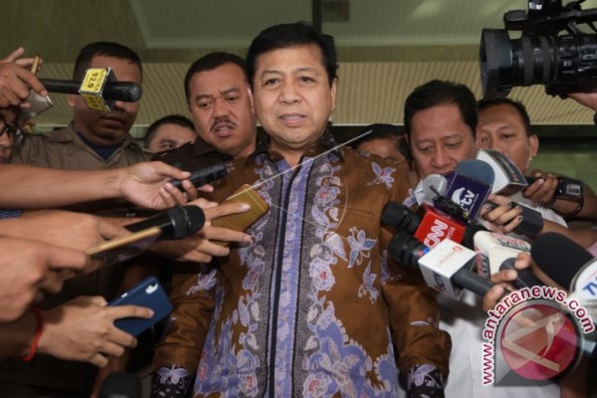 Setya Novanto Penuhi Panggilan KPK