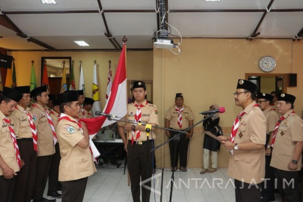 Sako Pramuka Sekawan Persada Nusantara Jatim Dilantik