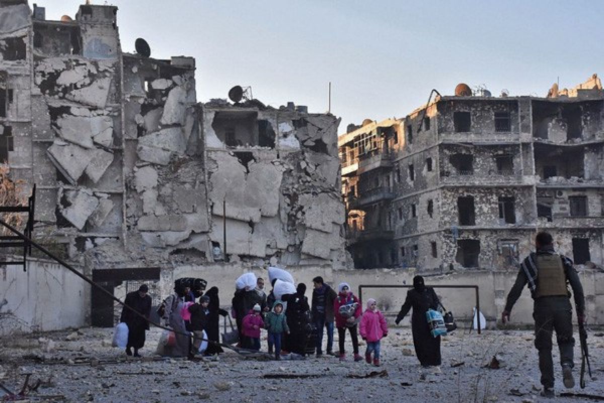 Jelang pemungutan suara, bom terus bunuh penduduk Ghouta