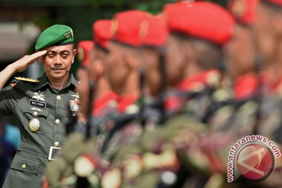 Kepala Staf TNI AD lantik 676 perwira muda