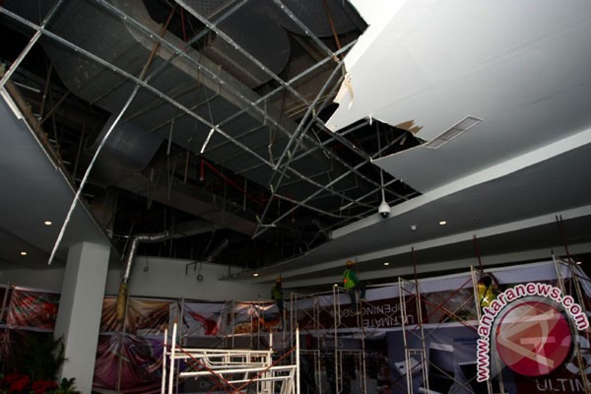 AP II: plafon Terminal 3 telah diperbaiki