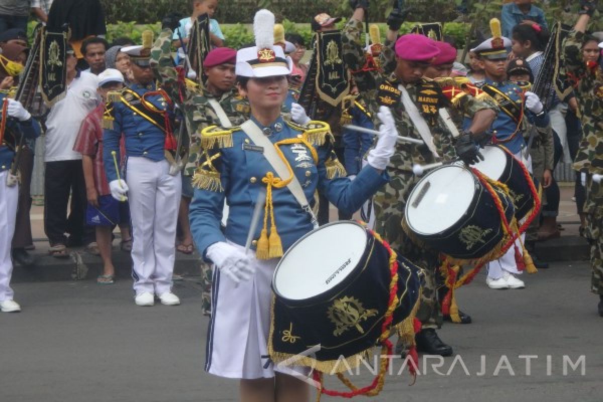  Koarmatim Gelar Kirab Meriahkan Hari Armada