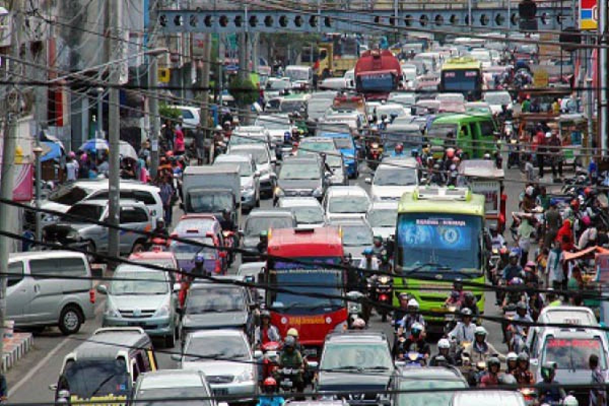 Kemacetan di Bandarlampung Belum Teratasi  