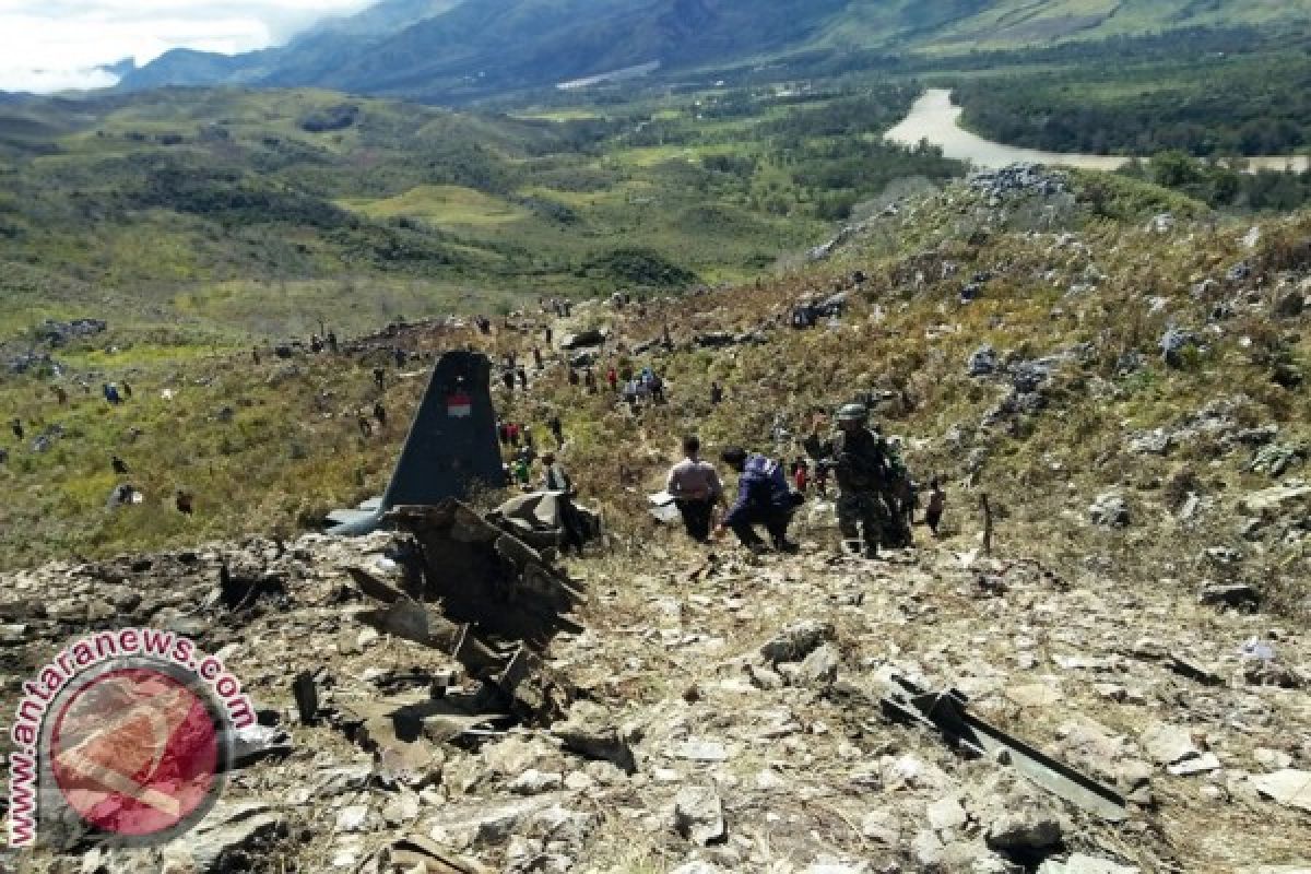 Hercules TNI AU ditemukan di sekitar Gunung Lisuwa