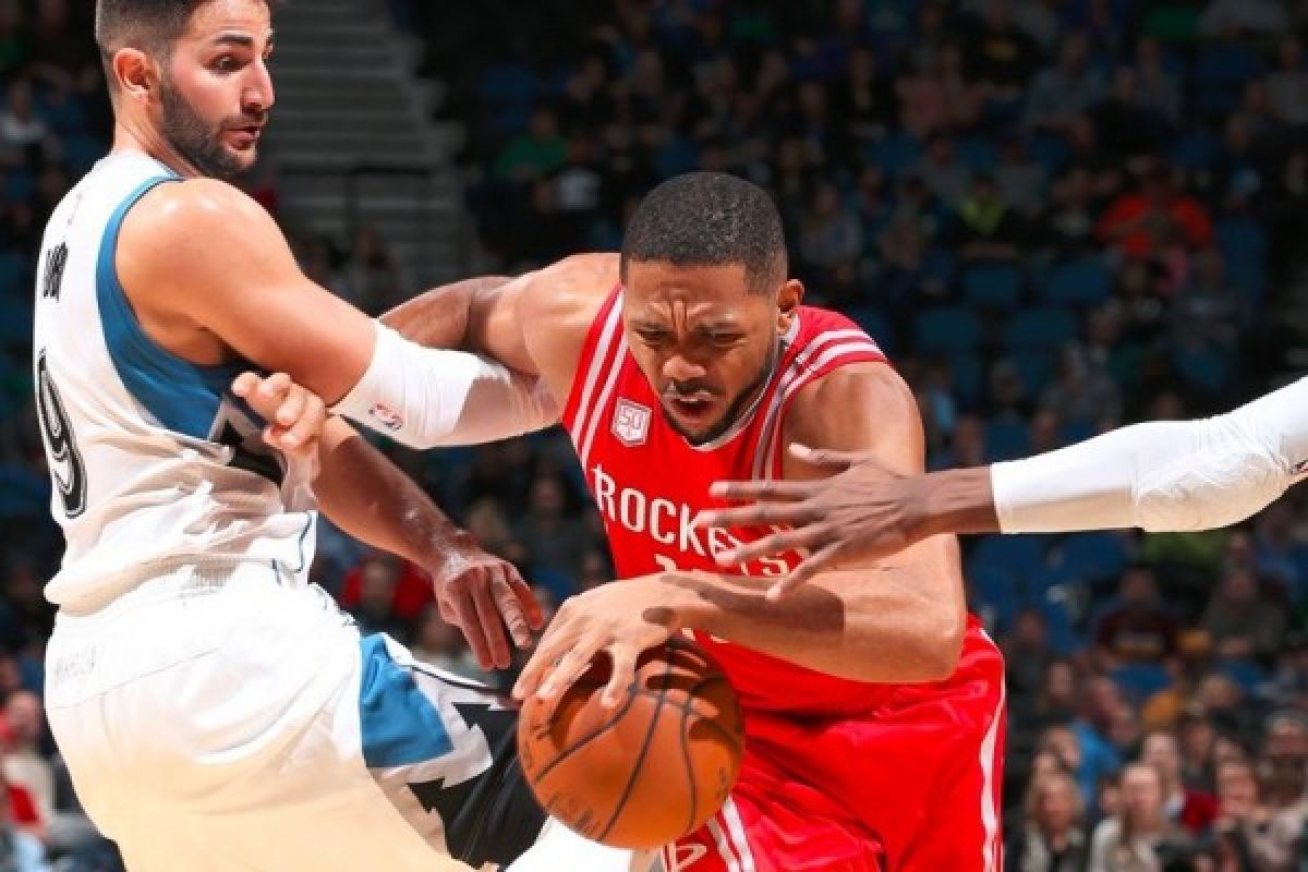 Rockets bekuk Timberwolves 111-109 lewat "overtime"