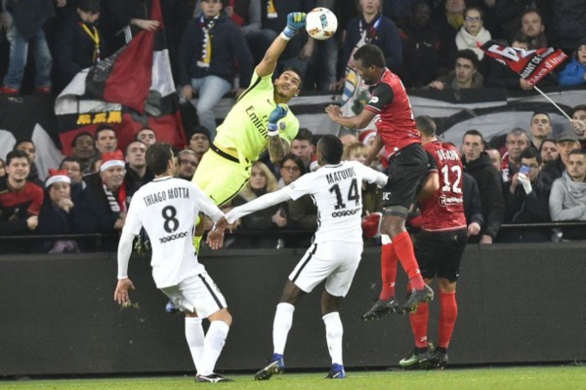 Guingamp gulingkan PSG 2-1