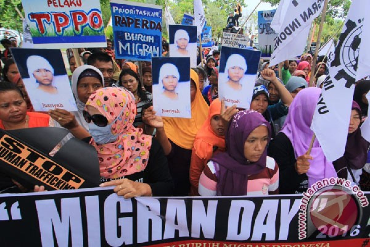 Buruh migran buat film tentang perdagangan orang